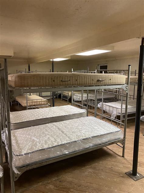 military surplus beds and mattresses.